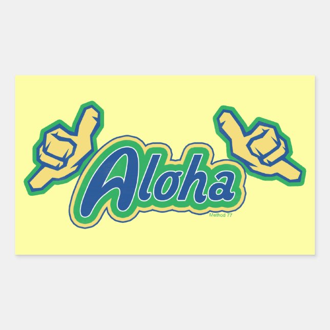 Aloha Sticker (Front)
