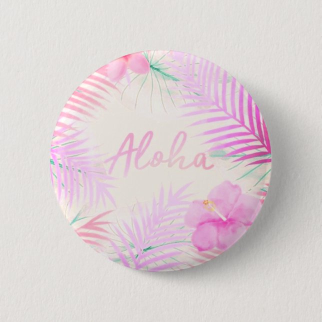 Aloha summer button (Front)