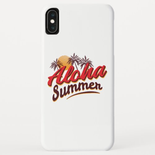 Aloha Summer iPhone XS Max Case
