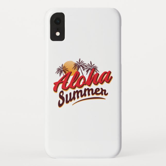 Aloha Summer Case-Mate iPhone Case (Back)