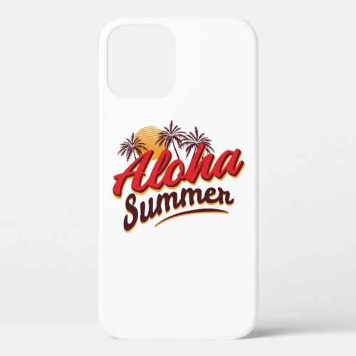 Aloha Summer iPhone 12 Case