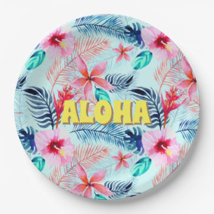 Aloha - Summer Edition Paper Plates