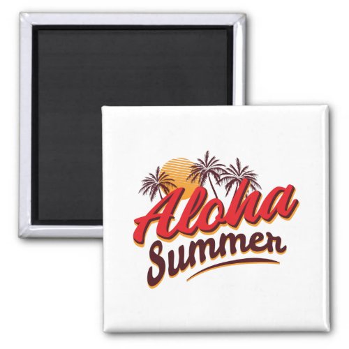 Aloha Summer Magnet