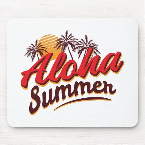 Aloha Summer Mouse Pad