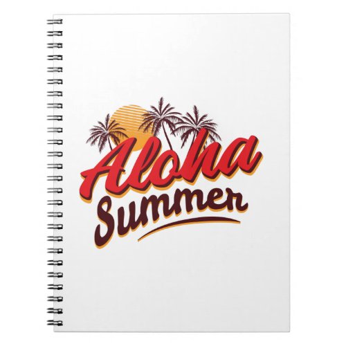 Aloha Summer Notebook