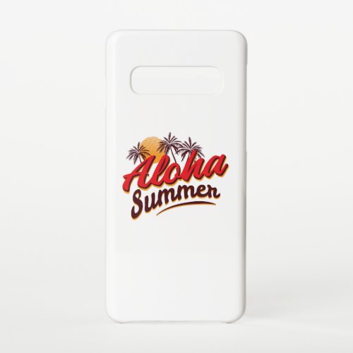 Aloha Summer Samsung Galaxy S10 Case