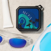 Aloha Surf and Palm Trees Bluetooth Speaker (Insitu(Beach))