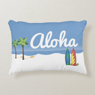 Aloha Surf Decorative Pillow