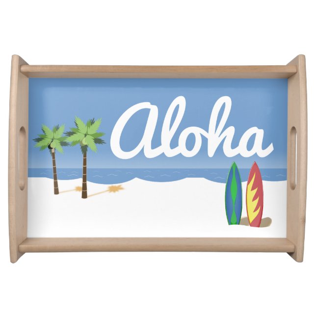 Aloha Surf Hawaii Serving Tray (Front)