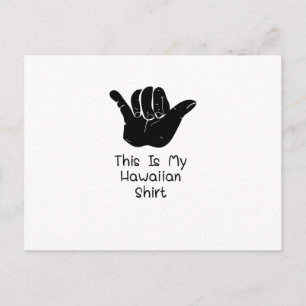 Aloha This Is My Hawaiian Postcard