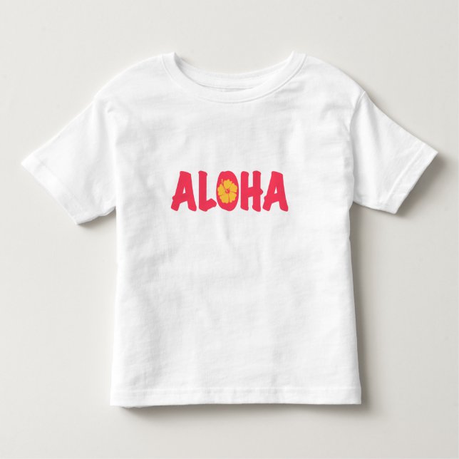 Aloha Toddler T-shirt (Front)