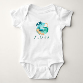 Aloha Tropical Baby Bodysuit