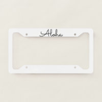 Aloha Tropical Black White Custom Colors 2022