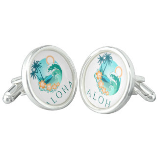 Aloha Tropical Cufflinks