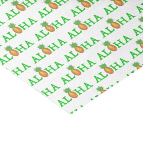 ALOHA Tropical Island Hawaiian Pineapple Hawaii Tissue Paper