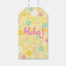 Aloha Tropical – Pastel Floral Summer Party Favor