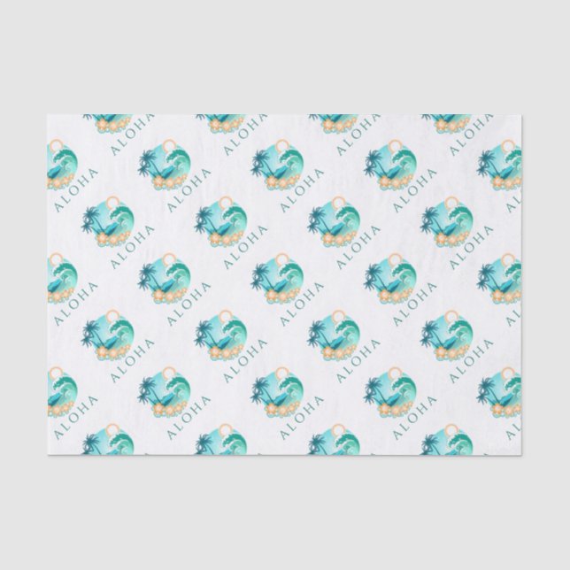 Aloha Tropical Tissue Paper (Front)
