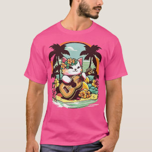 Aloha Ukulele Kitty T-Shirt