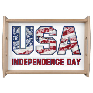 Aloha USA Hawaiian serving tray