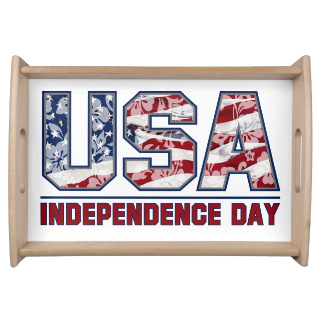 Aloha USA Hawaiian serving tray (Front)