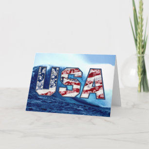 Aloha USA Wave Greeting Cards