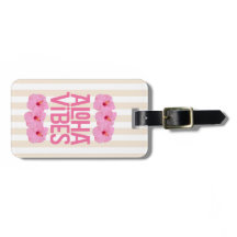 Aloha Vibes Luggage & Bag Tag