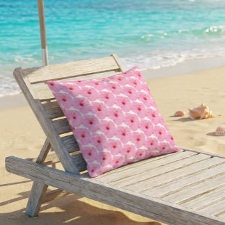 Aloha Vibes Throw Pillow
