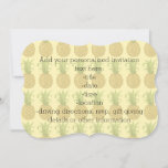 Aloha Vintage Pineapple Hawaiian Hawaii Invitation