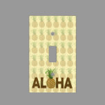 Aloha Vintage Pineapple Hawaiian Hawaii Light Switch Cover
