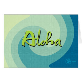 Aloha Waves Cards