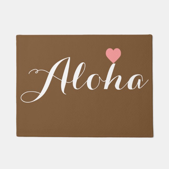 Aloha Welcome Doormat (Front)
