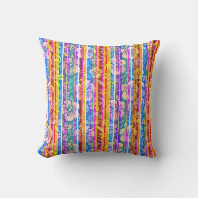 "Alohanna" Throw Pillow (Front)