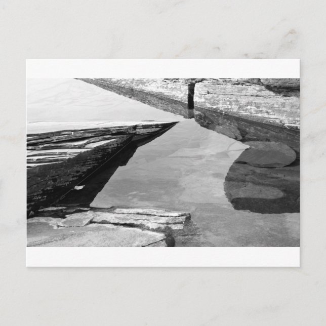 Alona Bay Rocks #20 Postcard (Front)