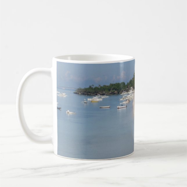 Alona Beach, Panglao Island, Bohol, Philippines Coffee Mug (Left)