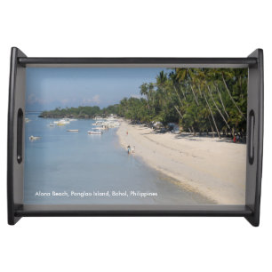 Alona Beach, Panglao Island, Bohol, Philippines Serving Tray