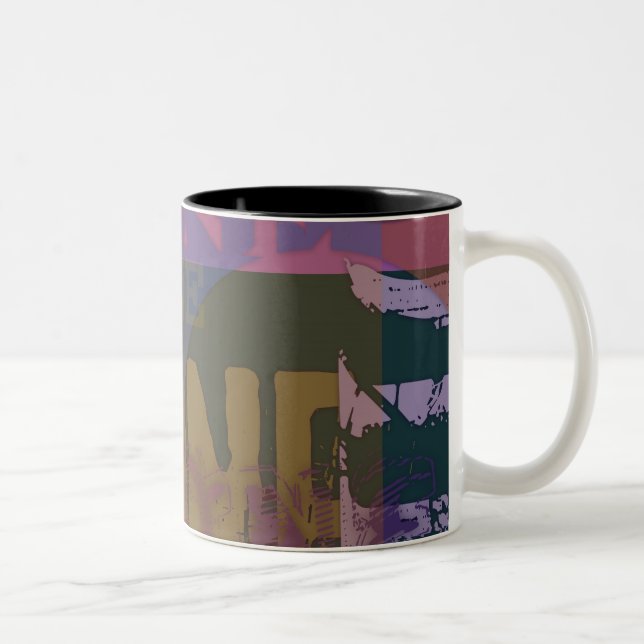 Alone 03 Typography Text Design Mug (Right)