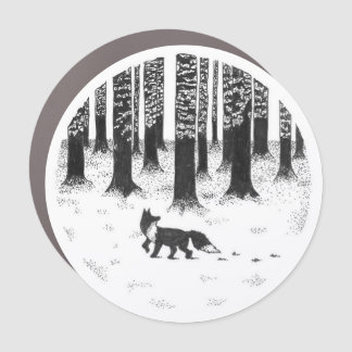 Alone Car Magnet