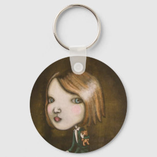 Alone - Chain Keychain