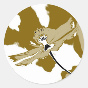 Alone flower - Fine art Stickers