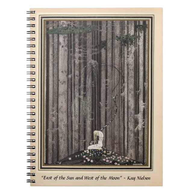 Alone in the middle of the woods Kay Nielsen Notebook (Front)