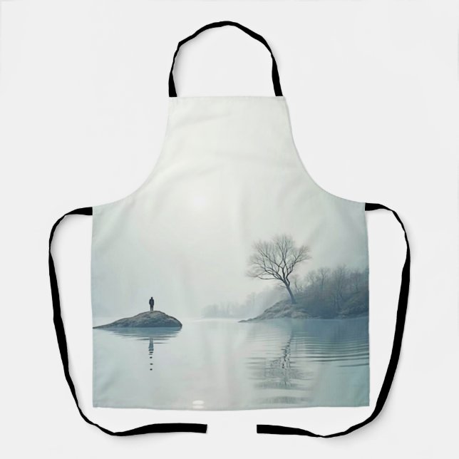 Alone in the Mist Design Apron (Front)