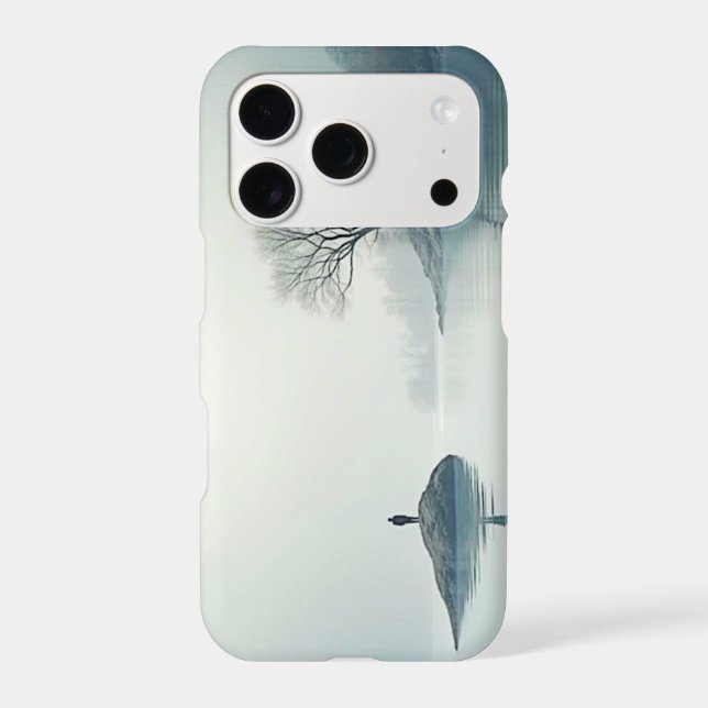 Alone in the Mist Design Iphone Case (Back)