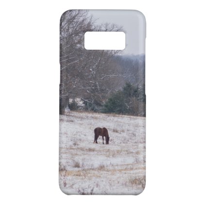 Alone In The Snow Case-Mate Samsung Galaxy S8 Case