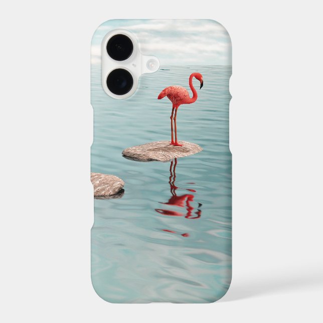 Alone – Quiet Balance iPhone Case (Back)