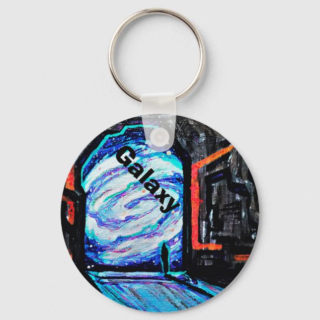 Alone with the Shiny Abyss Keychain (Front)