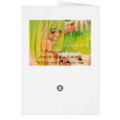 Along came a spider Card (Back)