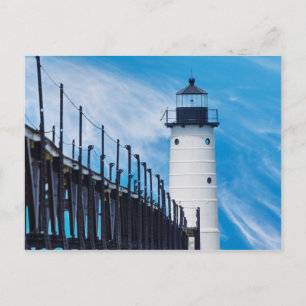 Along Manistee Postcard