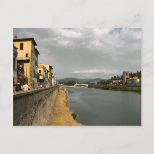 Along the Arno Postcard