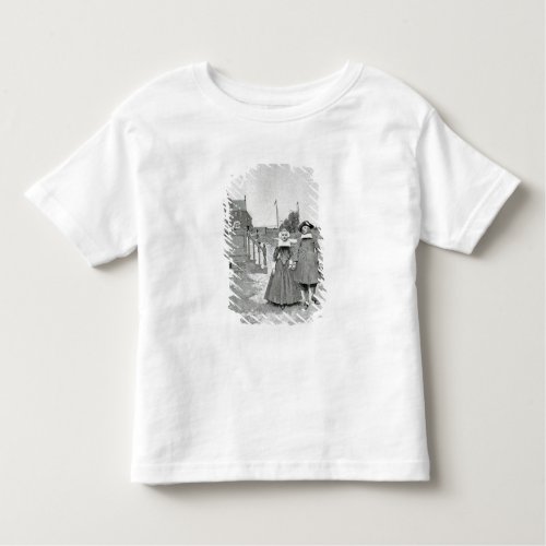Along the Canal in Old Manhattan Toddler T_shirt