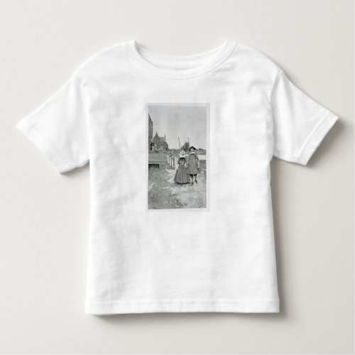 Along the Canal in Old Manhattan Toddler T_shirt
